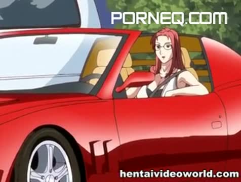 Anime with guy enjoying two busty gals Sex Video