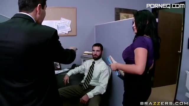 Sex In The Office with Latina MILF on Stockings Sophia Lomeli
