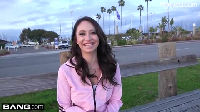 Teen Quinn Takes Her Wet Pussy Out For Some Public Masturbation