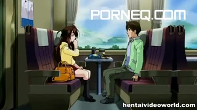 Hentai blow job in the public place