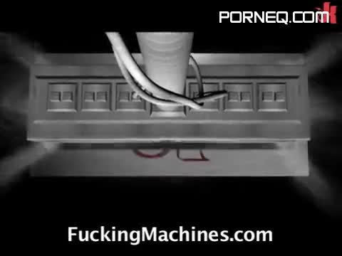 Amazing Fucking Machines Scene With A Horny Blonde