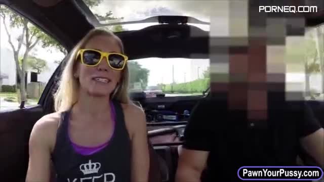 Free Porn Videos Skinny blonde bimbo sells her car n fuck