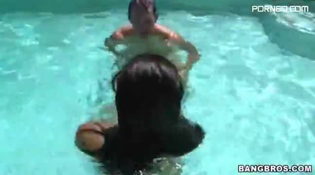 Hot Latina Cassandra Gets It In A Pool HQ Mp4 XXX Video