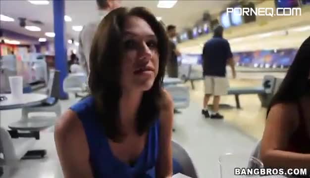 Bowling alley and group sex