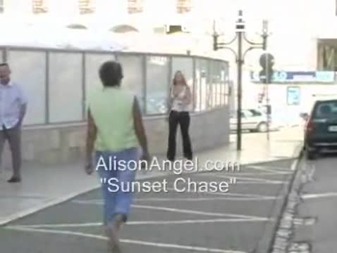 Alison Teasing Again Outside HQ Mp4 XXX Video