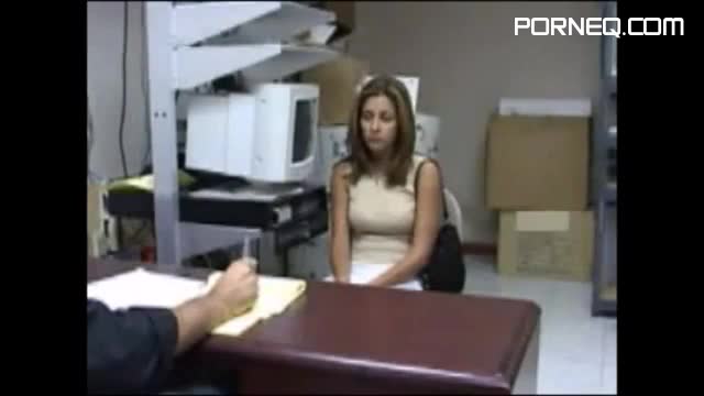 Woman fucked during job interview doesnt get the job Woman fucked during job interview doesnt get the job