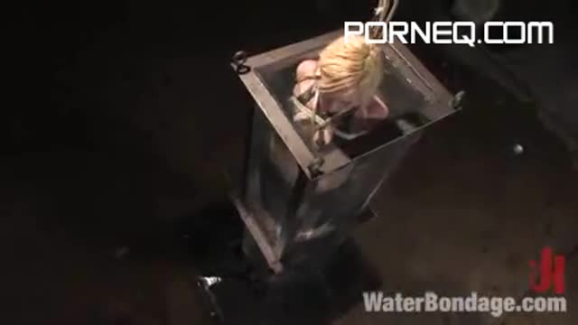 Blonde babe is trapped by this cruel perve who enjoys her