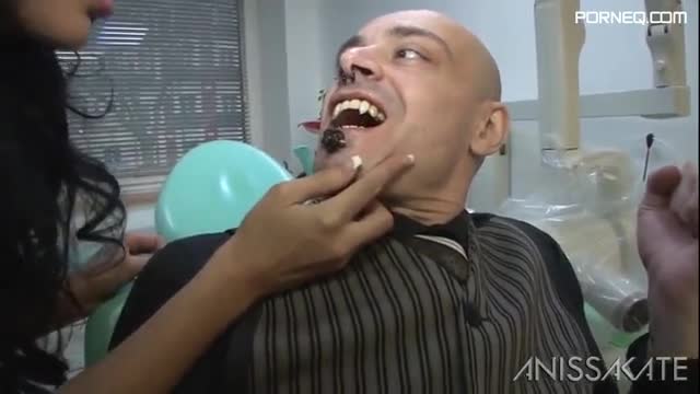 Dentist nurse fucked by a vampire