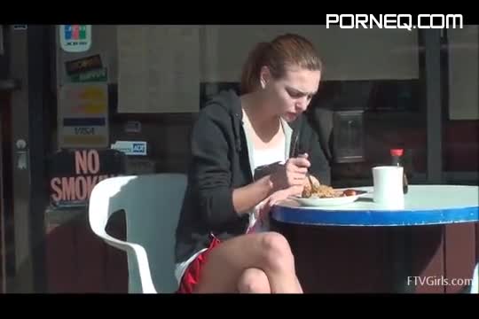 Kasey Fingers Her Soft Pussy During Her Lunch Break