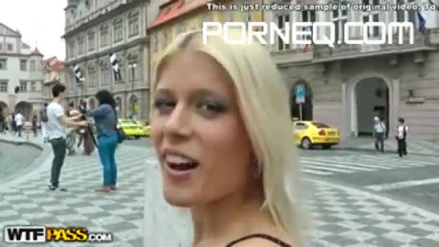 Wild public sex with horny blonde girl Sex Video